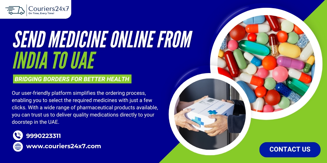 Send Medicine Online from India to UAE